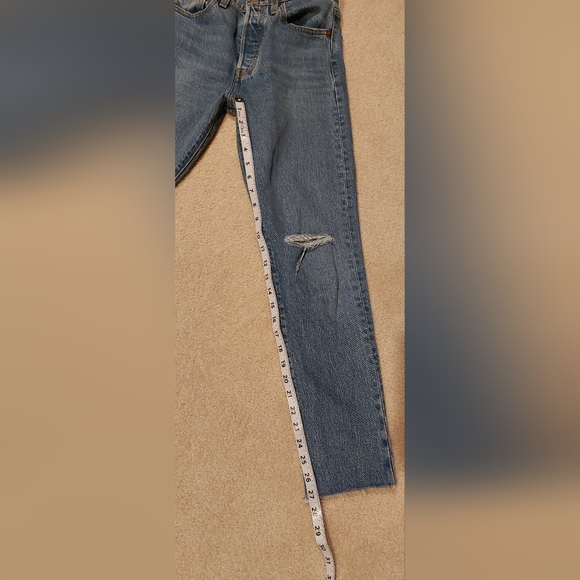 Levi 501 Skinny Jeans NWOT - Picture 7 of 9